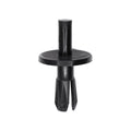 1/4"x11/16" Black Grille To Metal Push-Type Retainer, 3/4" Head