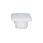 1/4" Nylon License Plate Nut, 0.600" Head, #14, 0.370" Overall Length