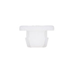 1/4" Nylon License Plate Nut, 0.600" Head, #14, 0.370" Overall Length