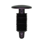 9/32"x3/4" Black Nylon Trim Panel Retainer, 1/2" Head