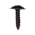 #8x3/4" Phillips Oval Head SEMS Tapping Screw, Type A/AB, Black Phosphate