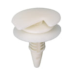 5/16"x3/4" White Nylon Door Trim Panel Retainer, 7/8" Head
