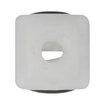 #8 White Nylon Rear License Plate Bracket Nut Renault Amc