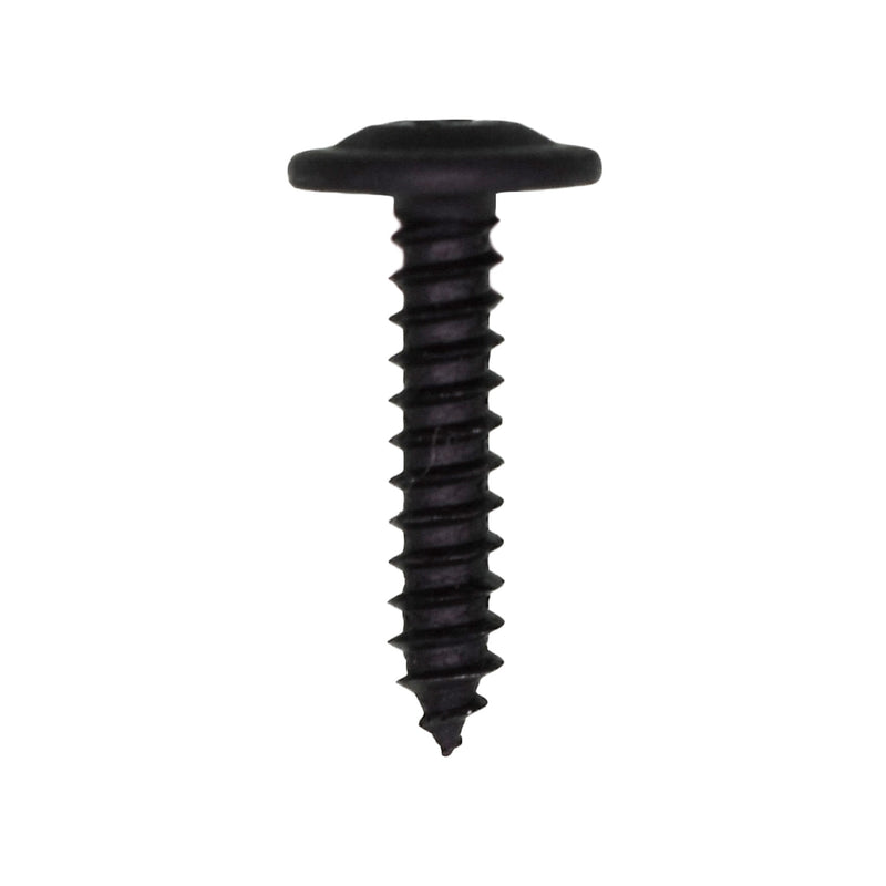 M4.2-1.41x20mm Phillips Truss Head Type 1A Drive Washer Tapping Screw, Type A/AB, 11mm Washer, Black Oxide