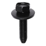 M6-1.0x25mm Hex Head SEMS Screw, Type CA, 17mm Washer, Phosphate