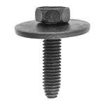 M6-1.0x25mm Hex Head SEMS Screw, Type CA, 24mm Washer, Phosphate