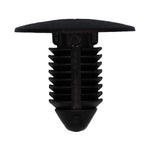 7/16"x13/16" Black Nylon Radiator Apron Panel Retainer, 1" Head