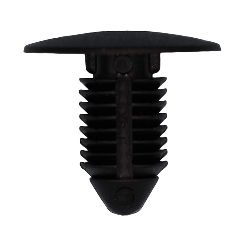 7/16"x13/16" Black Nylon Radiator Apron Panel Retainer, 1" Head
