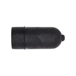3/8" Black EPDM Rubber Vacuum Cap, 31/32" Inside Length
