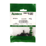 #8x5/8" Phillips Truss Head Flat Washer Tapping Screw, Type A/AB, Black E-Coat