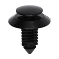 5/16"x5/8" Black Nylon Door Trim Panel Retainer, 25/32" Head