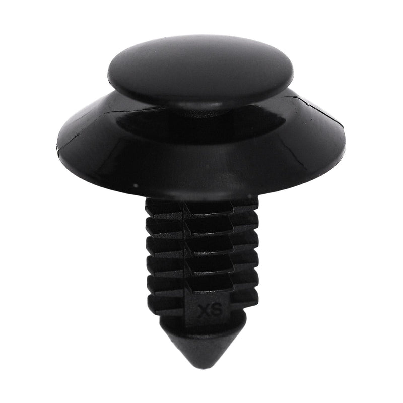 5/16"x5/8" Black Nylon Door Trim Panel Retainer, 25/32" Head