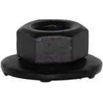 M6-1.0 Free Spinning Washer Nut, 16mm Washer, Phosphate, TOOTHED