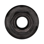 M6-1.0 Free Spinning Washer Nut, 16mm Washer, Phosphate, TOOTHED