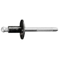1/4" Special Rivet, 1/8"-1/4" Grip, Black Steel Body, Steel Mandrel, 3/4"