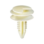 5/16"x3/4" White Nylon Door Panel Retainer, 3/4" Head