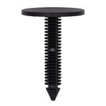 9/32"x1-7/16" Black Nylon Trim Panel Retainer, 1" Head