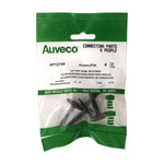 9/32"x1-7/16" Black Nylon Trim Panel Retainer, 1" Head