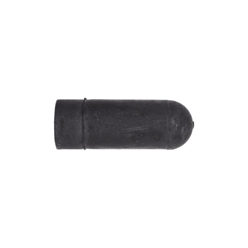 5/16" Black EPDM Rubber Vacuum Cap, 1-1/4" Inside Length