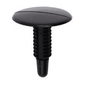 9/32"x1-1/16" Black Nylon Trim Panel Retainer, 1" Head