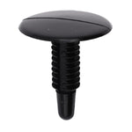 9/32"x1-1/16" Black Nylon Trim Panel Retainer, 1" Head