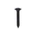 #8x1" Phillips Oval Head SEMS Tapping Screw, Type A/AB, Black Oxide, #6