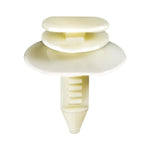 5/16"x3/4" White Nylon Door Trim Panel Retainer, 3/4"x7/8" Head