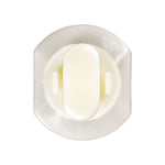 5/16"x3/4" White Nylon Door Trim Panel Retainer, 3/4"x7/8" Head