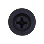 #8x3/4" Phillips Truss Head Washer Tapping Screw, Type A/AB, 31/64" Washer, Phosphate