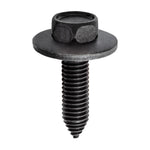 M8-1.25x30mm Hex Head SEMS Screw, Type CA, 24mm Washer, Phosphate