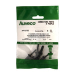 17/64"x1-7/8" Black Nylon Expansion Rivet, 3/32" - 3/16" Grip Range, 1/2" Flange Diam