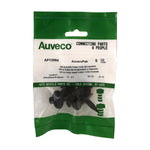 5/16"x7/8" Black Push-Type Retainer, 1" Head