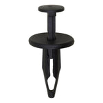 9/32"x7/8" Black Push-Type Retainer, 11/16" Head