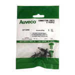 9/32"x7/8" Black Push-Type Retainer, 11/16" Head