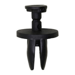5/16"x9/16" Black Push-Type Retainer, 21/32" Head