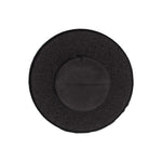 5/16"x9/16" Black Push-Type Retainer, 21/32" Head