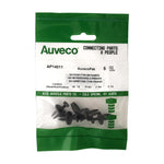 5/16"x9/16" Black Push-Type Retainer, 21/32" Head