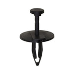 5/16"x7/8" Black Splash Shield/Fascia Retainer, 1" Head