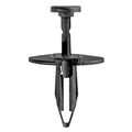 1/4"x7/8" Black Splash Shield/Fascia Retainer, 1" Head