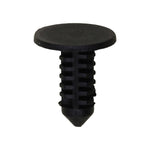 7/32"x1/2" Black Nylon Fascia Retainer, 7/16" Head
