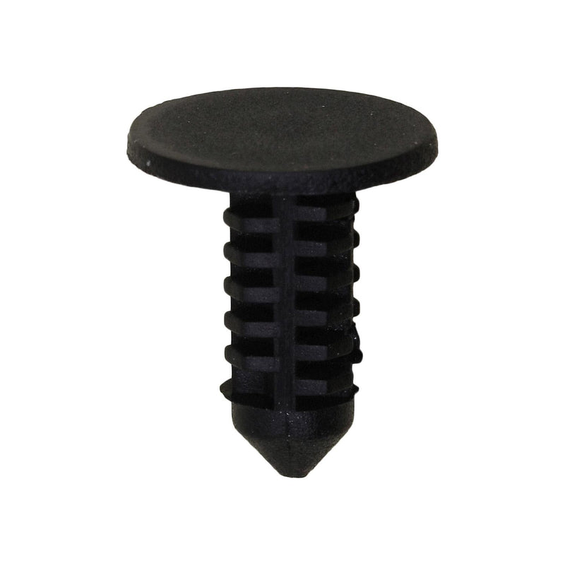 7/32"x1/2" Black Nylon Fascia Retainer, 7/16" Head