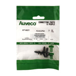 7/32"x1/2" Black Nylon Fascia Retainer, 7/16" Head