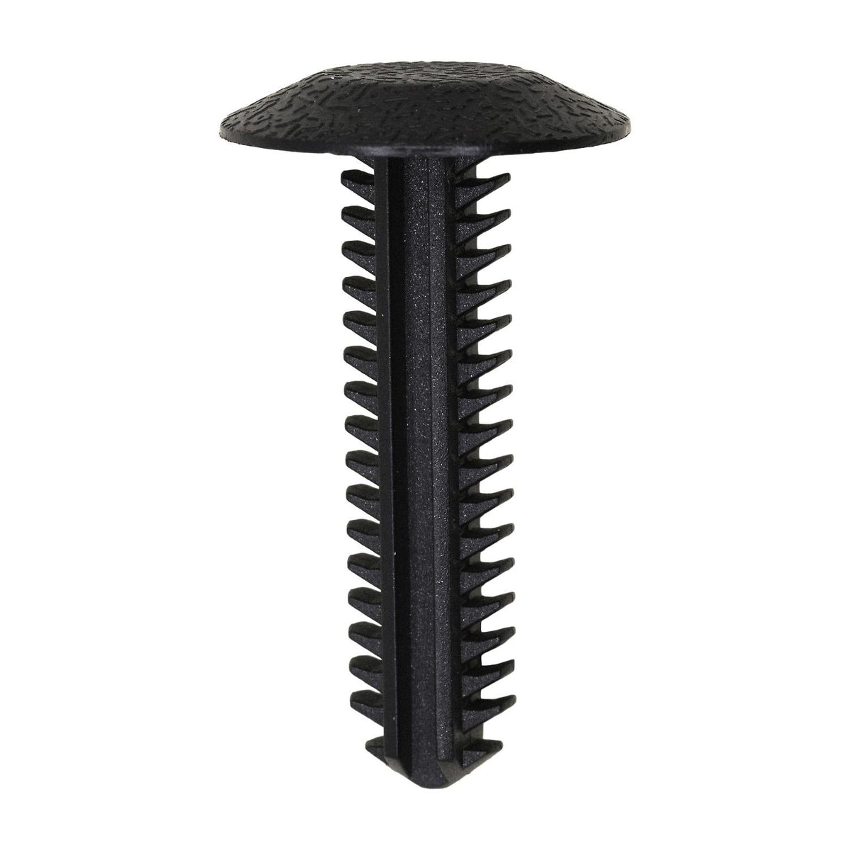 5/16"x1-1/4" Black Nylon Pillar Cover Retainer, 3/4" Head