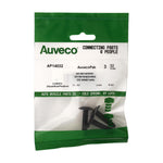 5/16"x1-1/4" Black Nylon Pillar Cover Retainer, 3/4" Head