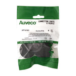 3/8"x3/4" Black Nylon Hood Insulation Retainer, 1-3/4" Head