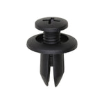 7mmx12mm Black Push-Type Retainer, 15mm Head