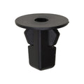 M6.3 Black Nylon Screw Grommet, 8mmx8mm Square Hole, 20mm Head