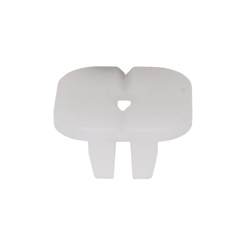 8mmx8.5mm White Nylon Nut, 17mm, Natural