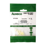6mmx10mm White Nylon Weatherstrip Retainer