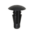 6mmx13mm Black Nylon Retaining Clip, 11mm Head